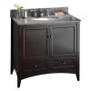 Berkshire 36 inch bath vanity in espresso