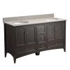 Berkshire 60 inch bath vanity in espresso