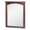 Columbia 25 inch cherry bathroom mirror