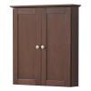 Columbia cherry bathroom wall cabinet