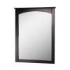 Columbia 25 inch espresso bathroom mirror