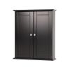 Columbia espresso bathroom wall cabinet