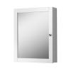 Columbia white bathroom medicine cabinet