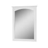 Columbia 21 inch white bathroom mirror