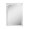 Columbia 25 inch white bathroom mirror