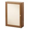 Heartland oak bathroom medicine cabinet