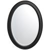 Nayla antique black bathroom mirror