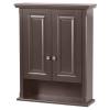 Palermo espresso bathroom wall cabinet