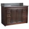 Shawna 48 inch tobacco bath vanity
