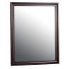 Shawna 26 inch tobacco bathroom mirror
