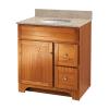 Worthington 30 inch oak bathroom vanity