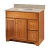 Worthington 36 inch oak bathroom vanity